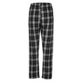 thumbnail image 3 of Women's Black Rocket City Trash Pandas Haley Flannel Sleep Pants, 3 of 3