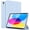 Blue, variant on Aoub Case for iPad a16 11th Generation 11 inch 2025 / iPad 10th Generation 10.9 inch 2022, Auto Wake/Sleep, Tri-fold Stand Smart Case Soft TPU Back Case, Pink