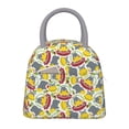 thumbnail image 1 of Disketp Hippopotamus Bolsa Térmica para Almuerzo, Lonchera con Abertura Amplia y Gran Capacidad, Organizador Reutilizable para Mujeres, Hombres y Adultos, 1 of 6