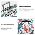thumbnail image 5 of Easygdp Colorful Shark Double-Sided Printed Elastic Suitcase Protective Cover,Invisible Zipper, Business Trip Luggage Cases,Washable And Resistant To Falling -X-Large, 5 of 9