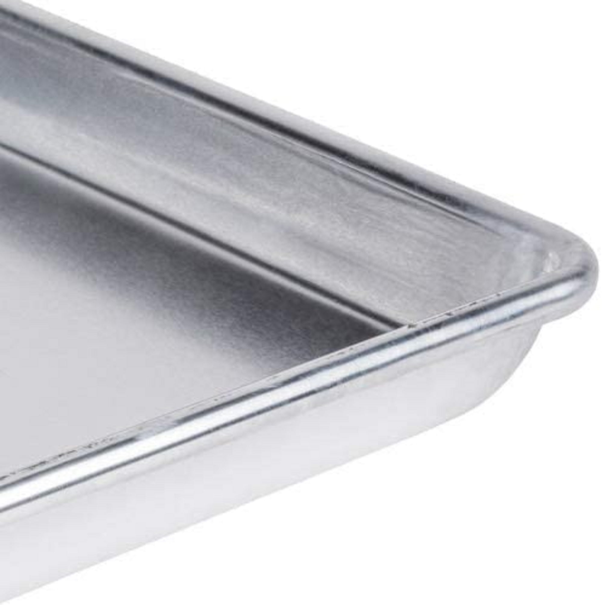 Truecraftware - 9" x 13" Aluminium Commercial Baker's 1/4 Quarter Size Sheets, Set of 12, Baking Trays