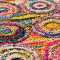 thumbnail image 4 of nuLOOM Tapis Shag Cercles Kindera, 4 Pieds x 6 Pieds, Multi, 4 of 5