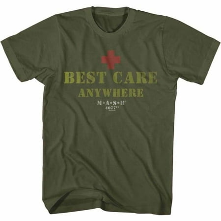 Mash Tv Best Care Anywhere Adult Short Sleeve T (Mash Best Care Anywhere)
