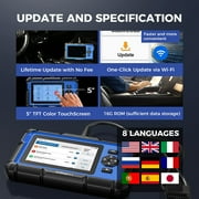 TOPDON OBD2 Scanner ArtiDiag600S Car Diagnostic Scan Tool AT/ENG/ABS/SRS Diagnoses & 8 Reset Services