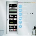 thumbnail image 5 of GADE over the door storage organizer, 5 pockets, 10 mesh pockets, 44 lbs capacity - for bedroom, bathroom, nursery, 5 of 7