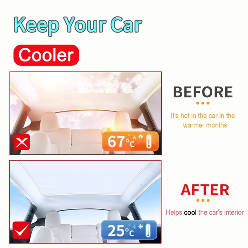 Sun Shades For Tesla Model Y Juniper LAUNCH Model 3 Highland 2025 2026 Ice Cloth Buckle Sun Glass Front Rear Sunroof Skylight