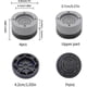 thumbnail image 2 of 4 Pieces Anti-vibration Rubber Feet For Washing Machine Dryer, Washing Machine Pad Vibration Dampener, Vibration Dampener Anti-vibration Mat, Univer, 2 of 5