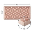 thumbnail image 2 of Martha Stewart Miles Air Mat Kitchen Mat, Spice, 19.6"x39", 2 of 9