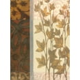 thumbnail image 2 of Wyatt Jr., Norman 12x14 Gold Ornate Wood Framed with Double Matting Museum Art Print Titled - Tapestry with Leaves II, 2 of 4