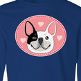 thumbnail image 4 of Inktastic French Bulldog Dog Long Sleeve Youth T-Shirt, 4 of 5