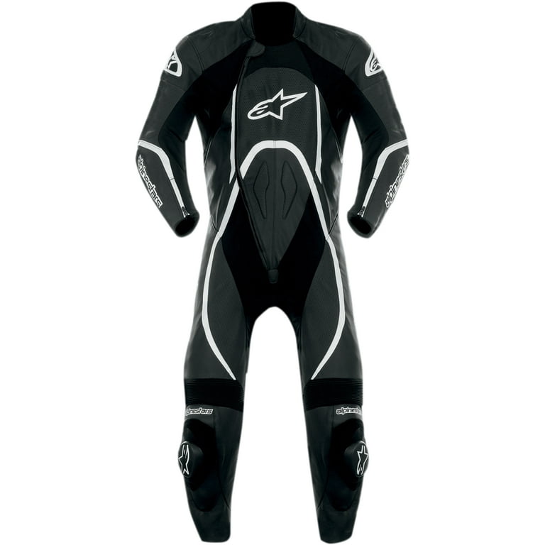 Alpinestars Orbiter 1 Piece Leather Suit Black White 50 3150613 12 50