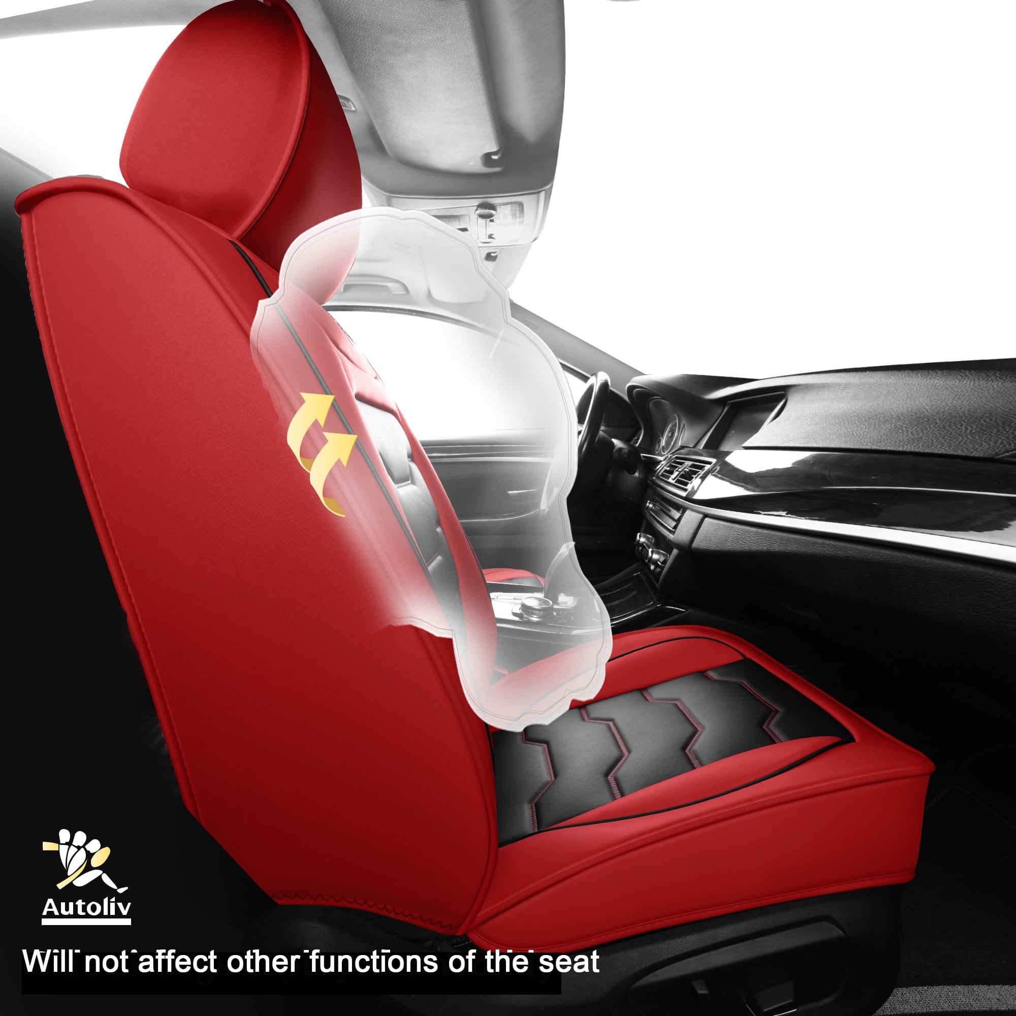 All-season five-seat car seat covers, suitable for most cars, waterproof and comfortable.