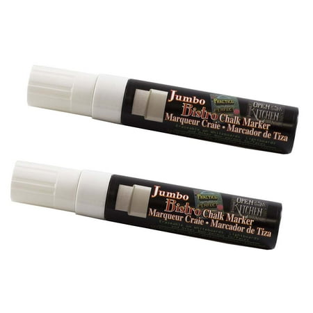 UPC: 0842497170633 | Marvy Uchida Jumbo Point Chalk Markers  White  2/Pack