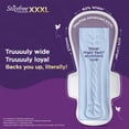 thumbnail image 5 of Stayfree Advanced XXXL Thin Sanitary Pads for Women, 16 Soft Cotton Pads for All Night Ultra Comfort, Absorbs 2x More with Wider Back, Prevent Rashes, Odour Control, 5 of 6