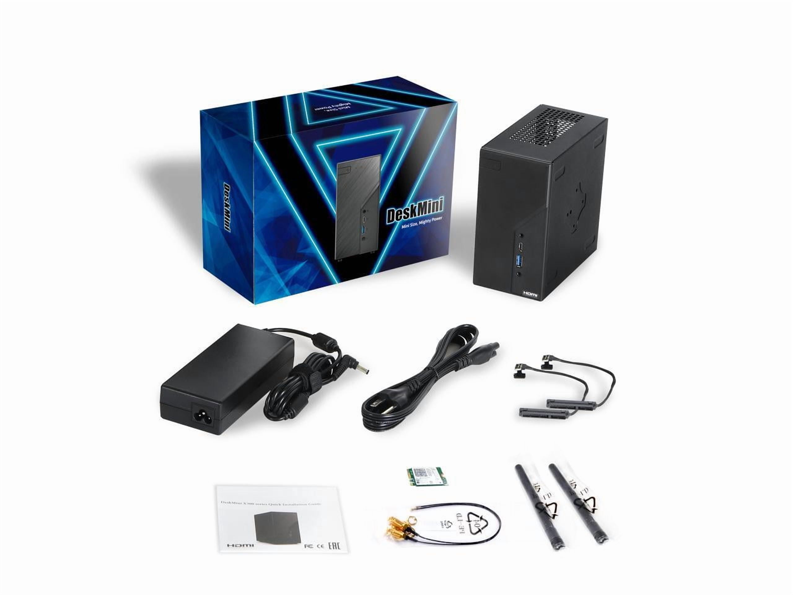 Asrock DeskMini B760 Series Black Mini PC Barebone System,Supports 14th, 13th & 12th Gen Intel ,Multi Video Output, 155 x 155 x 80 mm (1.92L)