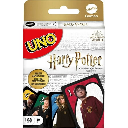 UNO Harry Potter Card Game for Kids, Adults and Game Night based on the Popular Series