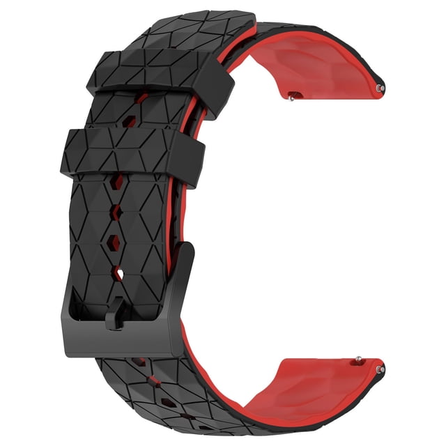 20mm Solid Color Silicone Sports Sweat Proof Correa de reloj con diseño de moda y fácil reemplazo