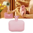 thumbnail image 2 of Advancent Invierno mujeres hombres cuerpo bolsa de agua caliente recargable reutilizable portátil mano pies vientre calentador hombro espasmos Suministros térmicos Rosado, 2 of 6
