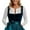 White-r, variant on Womens Oktobertfest Dirndl 2 Piece Authentic Dirndl for Bavarian Carnival Oktoberfest Dress German Trachten Dirndl