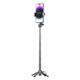 thumbnail image 1 of Selfie con Soporte Magnético Plegable Multifunción para Teléfono, Trípode Giratorio Estilo DSLR con Control Remoto Portátil., 1 of 5