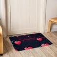 thumbnail image 6 of Valentine's Day Polyester Non-Slip Machine Washable Bath Rug Door Carpet Chair Rug, 6 of 6