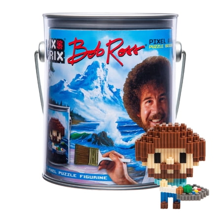 Pix Brix Pixel Art Puzzle Bricks for Adults and Kids, Bob Ross