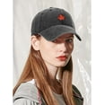 thumbnail image 2 of Jinsinto Casquette de Baseball pour Femmes Hommes, Chapeau de Camionneur Réglable Classique Vintage en Coton Lavé, 2 of 6