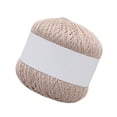 thumbnail image 3 of Baohd Knitting Thread Cotton Crochet Yarn Embroidery Clothes Sweater Tapestry Weave Line DIY Accessory Light Brown, 3 of 9