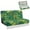 Banana Leaves, variant on HUIACONG Grey Wood Daisy 2-Piece RV Jackknife Sofa Covers, Elastic Spandex Blend, Water Repellent, Anti-Slip Straps, Scratch, for Camper Travel Trailer Furniture Protection