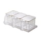 thumbnail image 1 of Tarro de condimentos con tapa, Base de cuchara, organizador de especias reutilizable, ollas de especias de cocina para restaurantes, mostrador de Café, 1 of 9