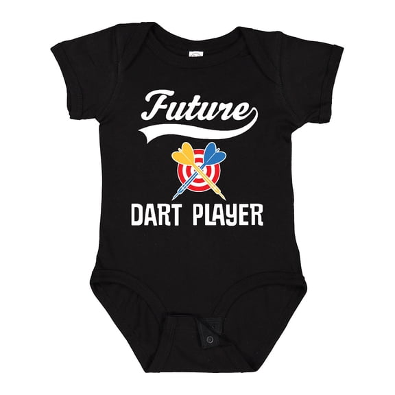 Inktastic Future Dart Player Boys or Girls Baby Bodysuit
