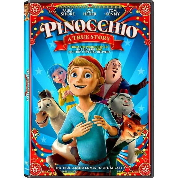 Pinocchio: A True Story (DVD), Lions Gate, Kids & Family