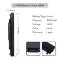 thumbnail image 2 of Bateria Gomarty HS03 HS04 para HP 240 245 246 250 255 256, 2 of 7