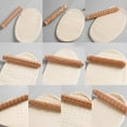 thumbnail image 2 of YESTUNE Embossing Rolling Pin Christmas Theme Pattern Engraved Wooden 3D Roller for Embossed Pastry Fondant Cake Dough Kitchen, 2 of 19