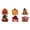 A002- Style B, variant on 6 Pack Thanksgiving Hats for Adults Kids, Funny Turkey Paper Party Hats with Bendable Matte Cardstock, Fall Harvest Theme Decorations for Classroom Friendsgiving Party