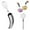 A, variant on Electric Hand Mixer Wireless Rechargeable Handheld Mixer Mini Egg Beater 5 Speed Hand Whisk for Baking Cake Cream Batter Milk Shake Mixing Kitchen Cooking Tool