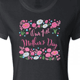 thumbnail image 4 of Inktastic Our First Mother's Day-Roses and Daisies Women's T-Shirt, 4 of 5