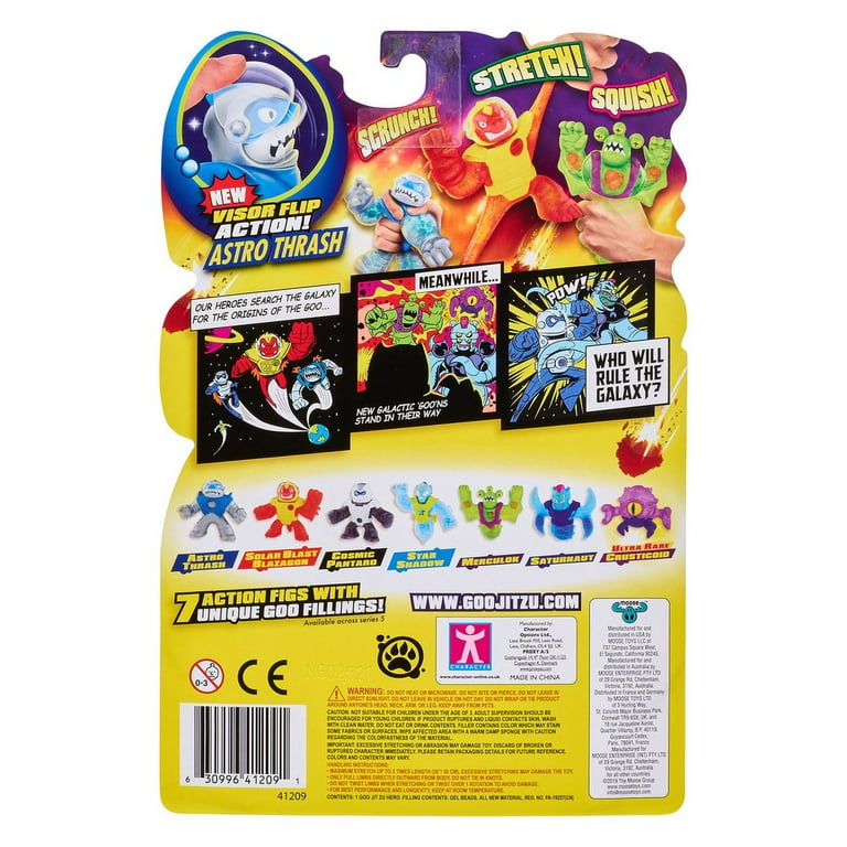 Astro Thrash Action Figure - Heroes of Goo Jit Zu Galaxy