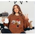 thumbnail image 5 of KimSoong Halloween Sweatshirt for Women Tis The Season Sweater Football Shirt Long Sleeve Crew Neck Shirt, 5 of 7