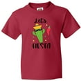 thumbnail image 3 of Inktastic Cinco De Mayo Let's Fiesta Cute Cactus with Sombrero Youth T-Shirt, 3 of 5