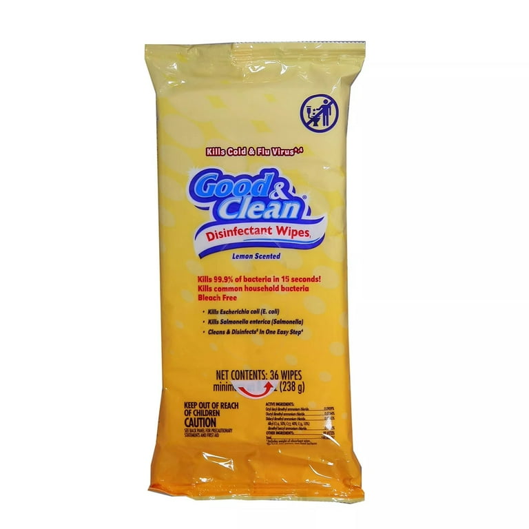 Good and clean disinfecting wipes discount
