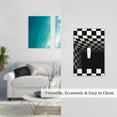 thumbnail image 5 of Daiia 3d Black and White Checkerboard Tunnel Pattern Decorator Wall Plate Child Safe Outlet Cover, Switch and Outlet Covers,Size 1-Gang 5.0" x3.0" , Polycarbonate Thermoplastic-Style T, 5 of 6