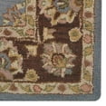 thumbnail image 4 of Rugsotic Carpets Hand Tufted Wool Eco-Friendly Area Rugs - 8'x10', Rectangle, Blue Brown, Modern Contemporary Design, High Pile Handmade Anti Skid Rugs for Living Room, Bed Room (K00524), 4 of 5