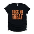 thumbnail image 2 of Trick or Treat Block Distressed - Women's Short Sleeve Graphic T-Shirt, 2 of 13