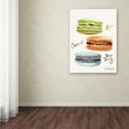thumbnail image 3 of Trademark Fine Art "3 Macarons with Words" Canvas Art by Jennifer Redstreake, 3 of 3