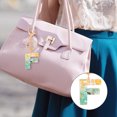 thumbnail image 4 of Alfabeto Letra Llavero Resina Monedero Charm Accesorios Regalo (F), 4 of 7
