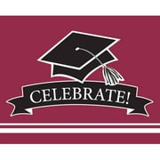 School Spirit Burgundy Invitations, 25pk