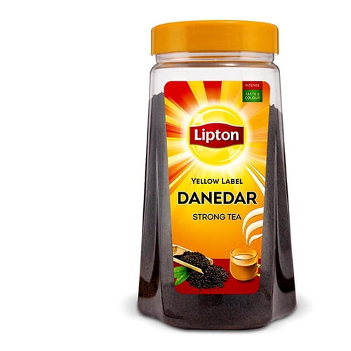 Lipton Yellow Label Danedar Strong Tea Jar, 475gm