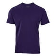 thumbnail image 3 of Boxercraft BM2103 Men's Essential Crew Neck Tee-Purple-M, 3 of 4
