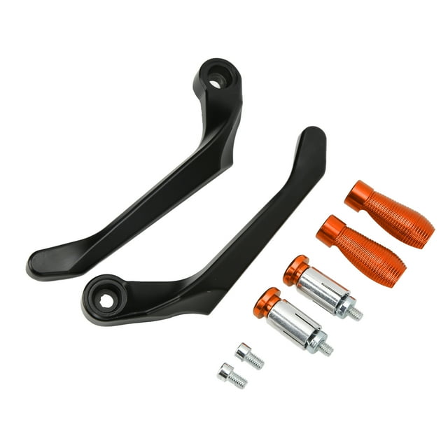Brake Clutch Handlebar Protector,2pcs Motorcycle Levers Guard Motorcycle Bar End Guard Brake Clutch Handle Protector Ultra Responsive